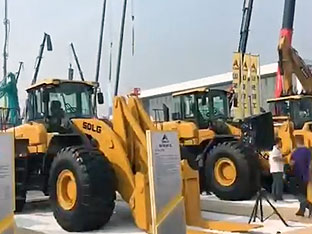 Shandong Lingong debuted in Beijing Exhibition